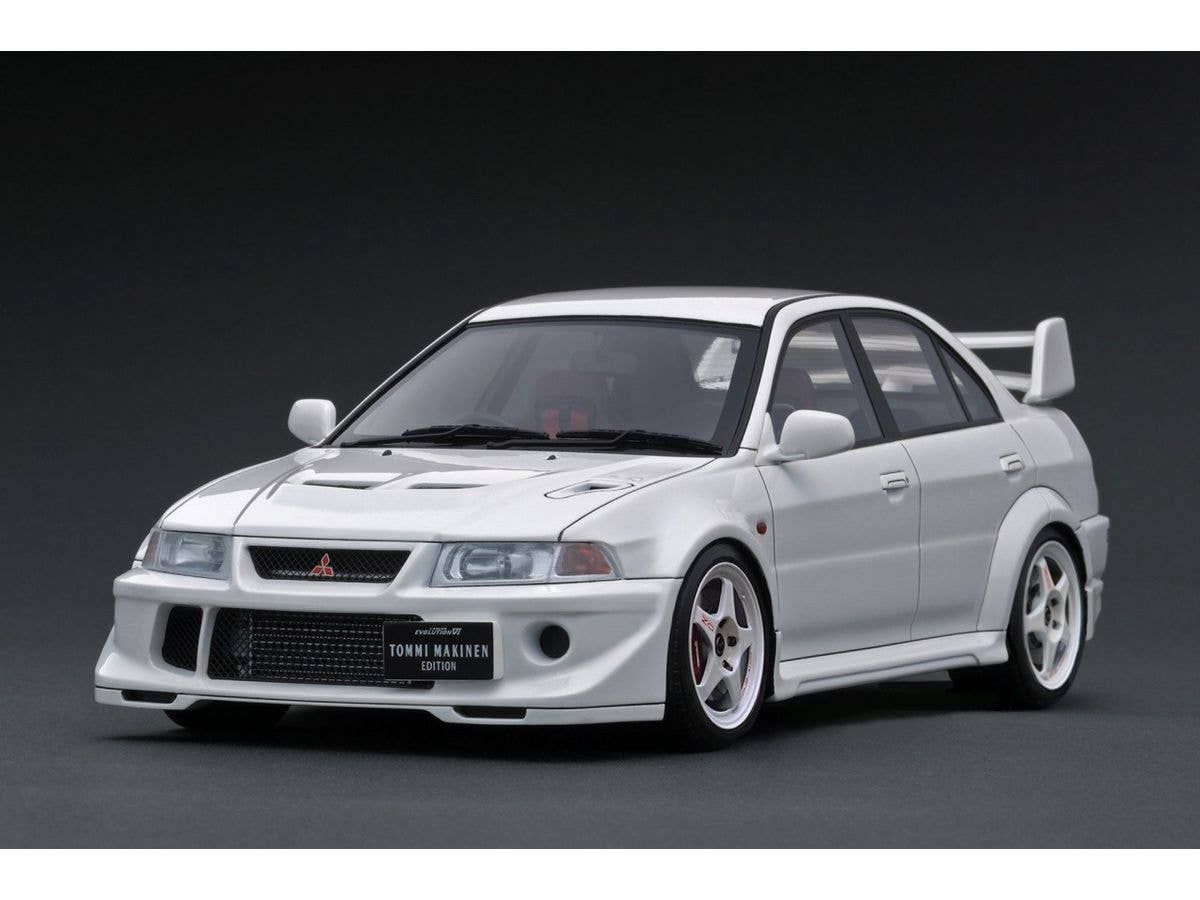 1/18 Mitsubishi Lancer Evolution VI GSR T.M.E (CP9A) White
