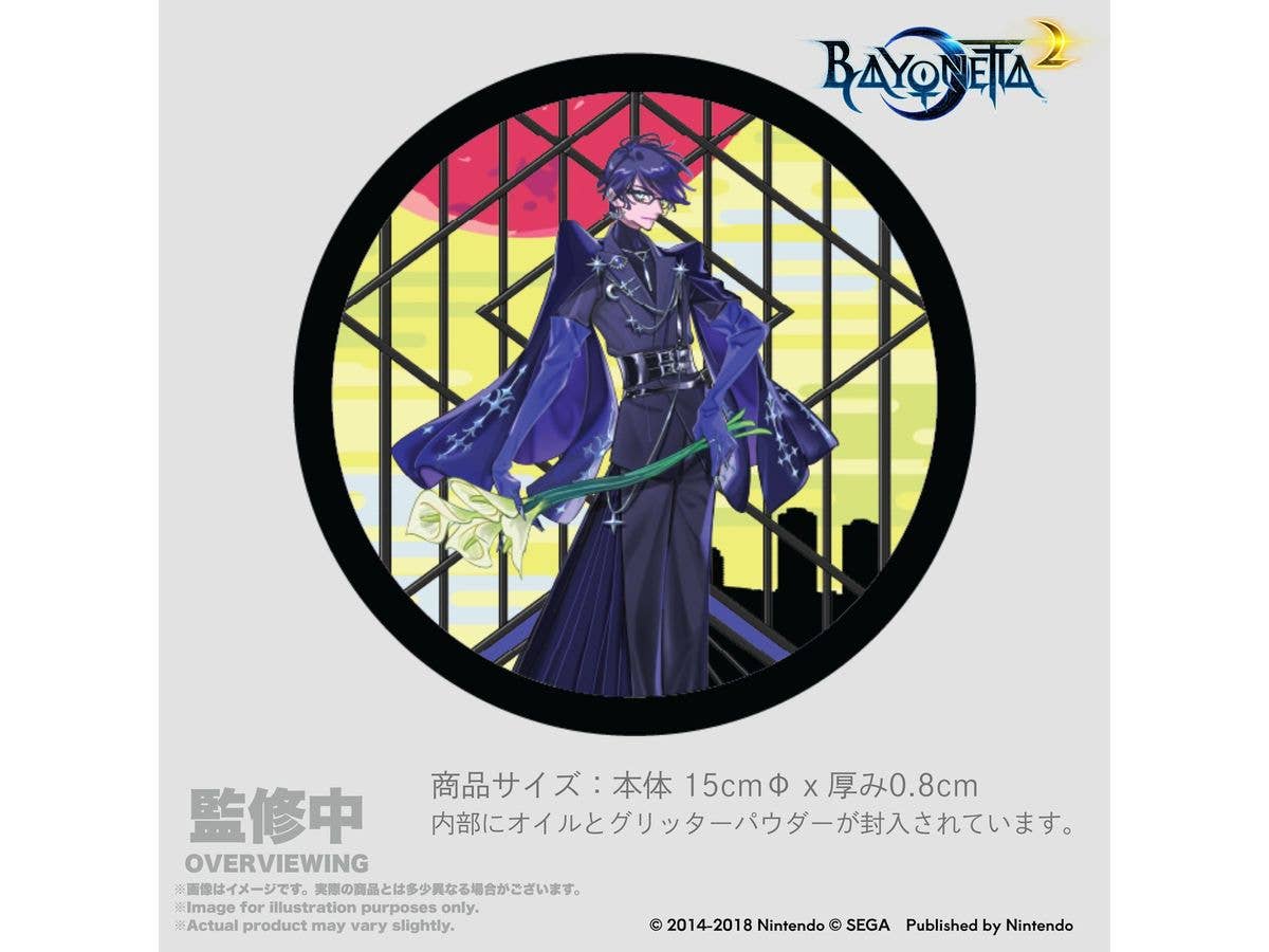 ベヨネッタ2 グリッターコースター 島崎麻里氏描き下ろしキービジュアル