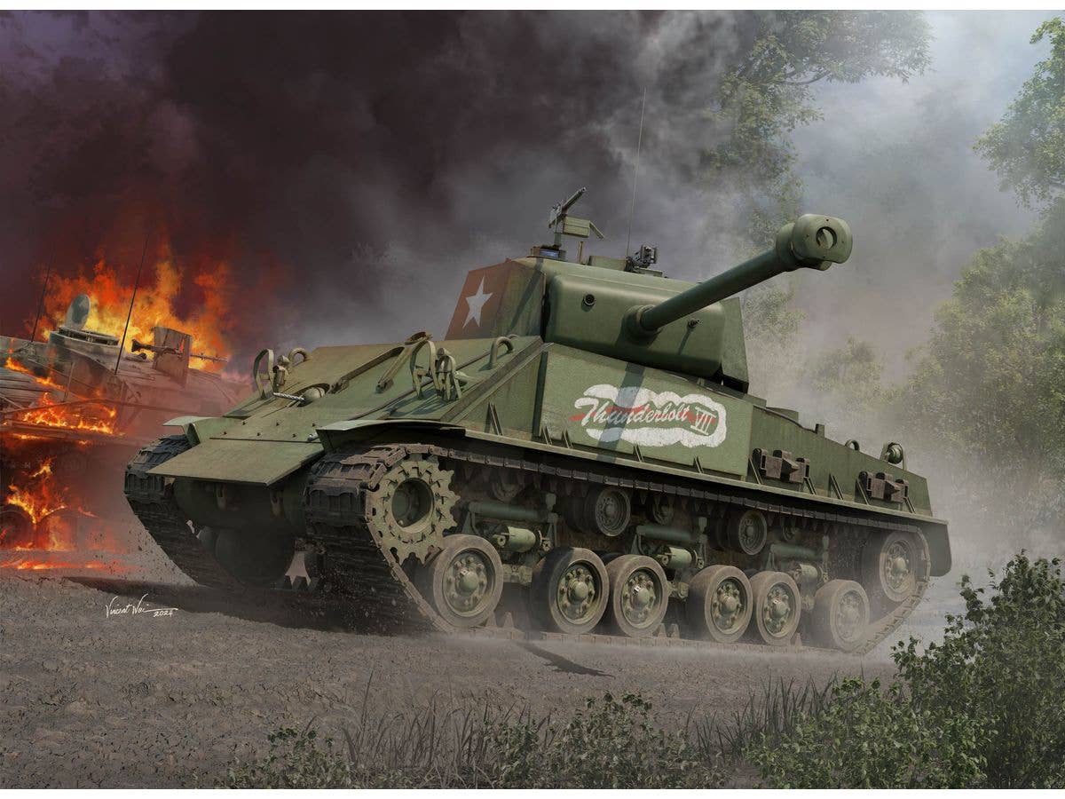 1/16 M4A3E8 シャーマン中戦車 サンダーボルト VII