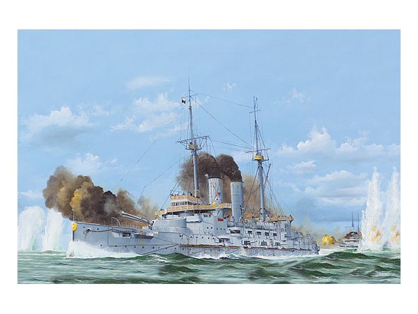 1/200 日本帝国海軍戦艦 三笠 1905年