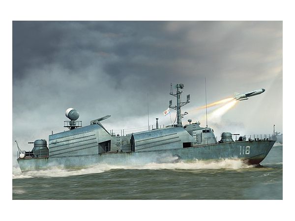 1/72 ロシア海軍 オーサ型 ミサイル艇 OSA-1