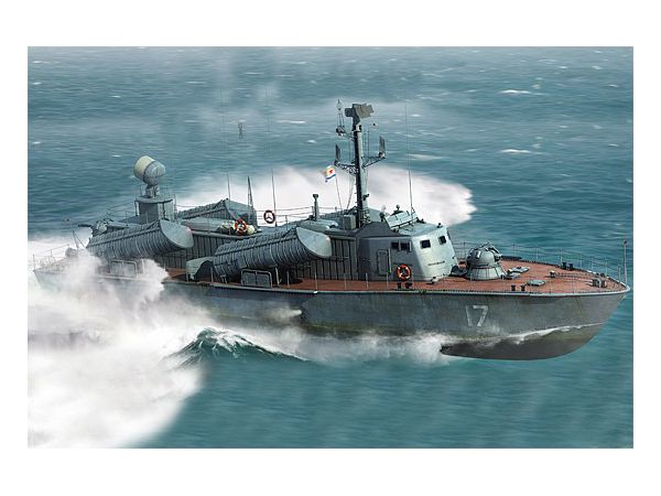 1/72 ロシア海軍 オーサ型 ミサイル艇 OSA-2