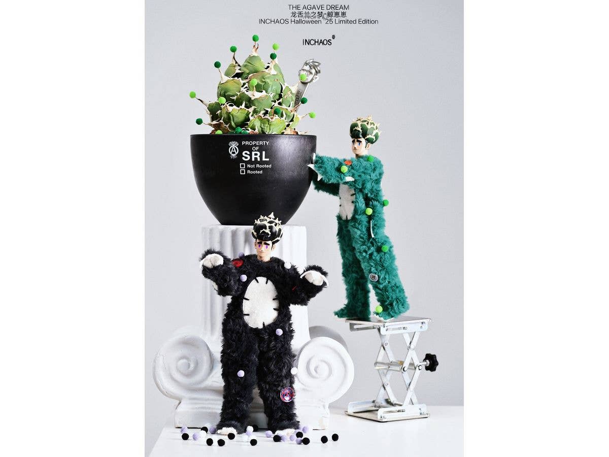 1/6 THE AGAVE DREAM クジラちゃん (グリーン&ブラック 2体セット)