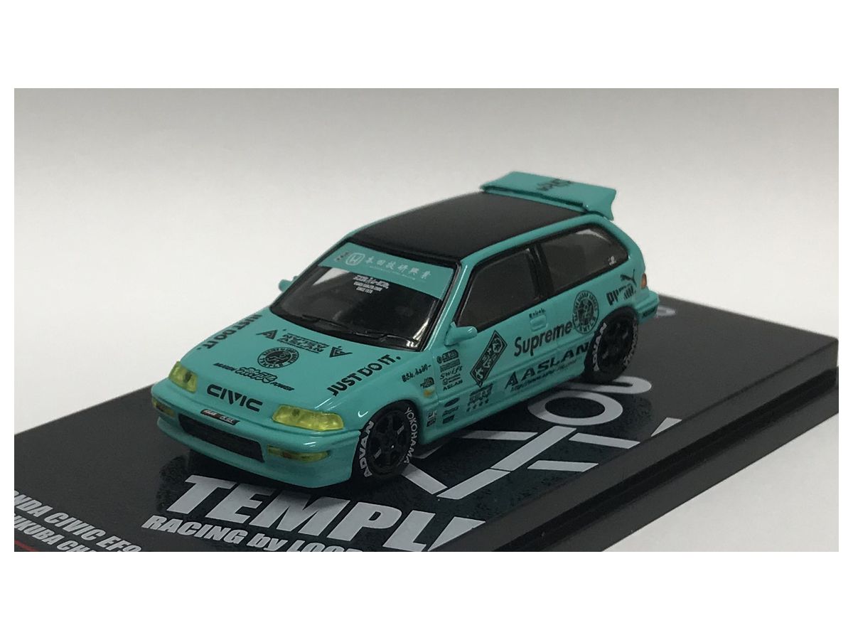 1/64 Honda シビック EF9 K-ASLAN アタック筑波2018