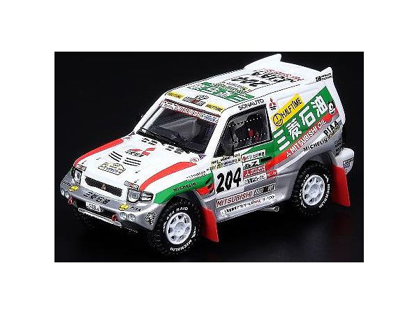 1/64 三菱 パジェロ エボリューション #204 MITSUBISHI OIL Paris Dakar 1998