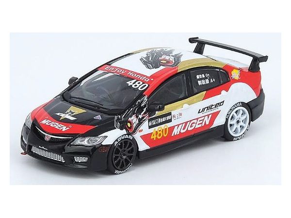 1/64 シビック FD2 #480 MUGEN Taiwan Speed Festival 2018 BENQ Edition