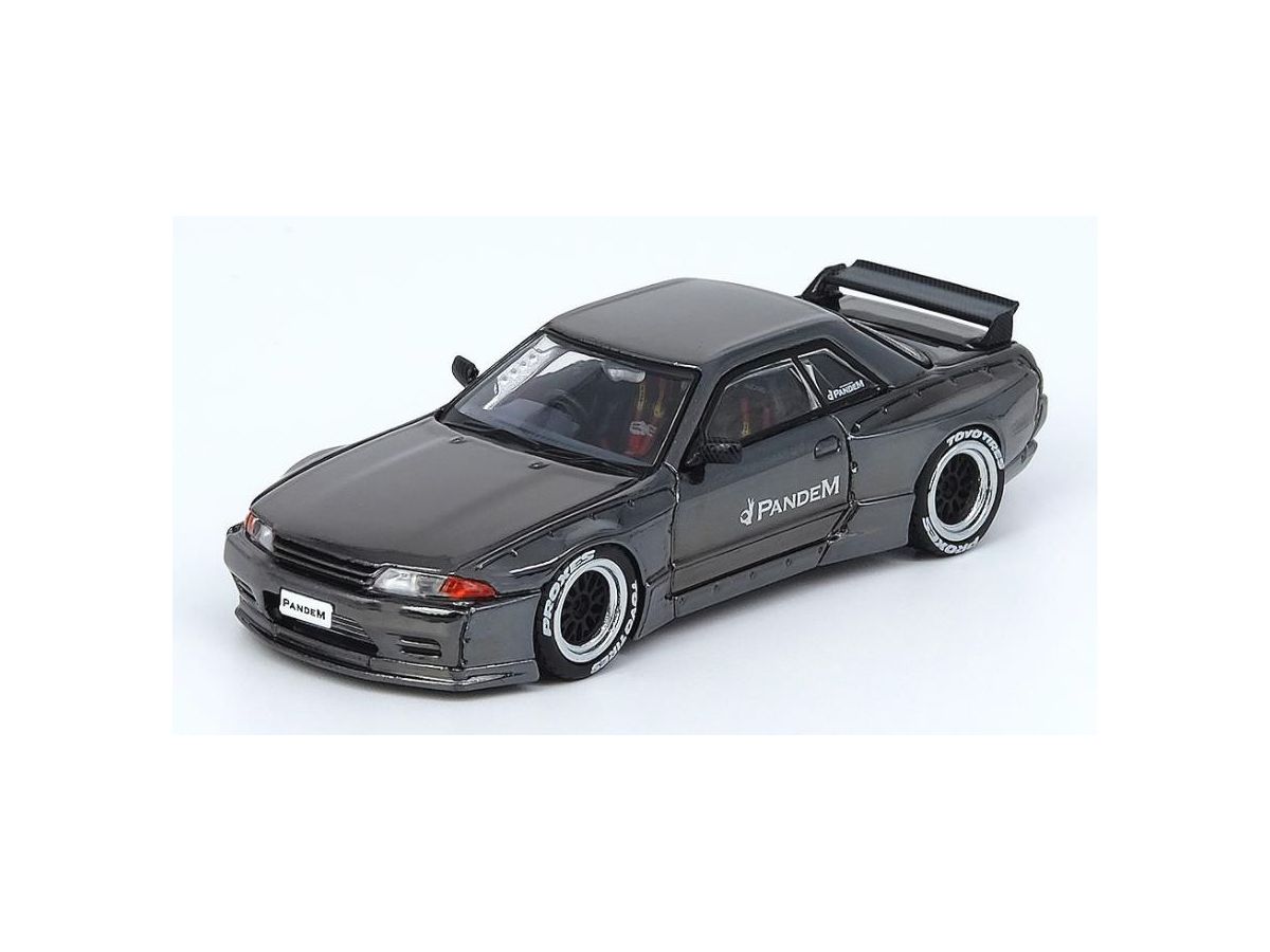 1/64 Nissan スカイライン GT-R R32 Pandem クロームブラック