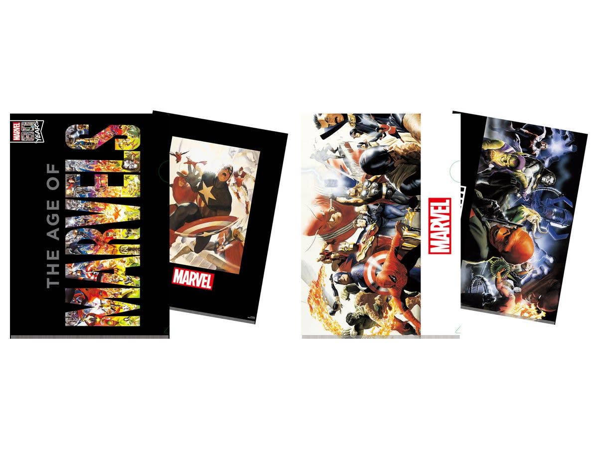 Marvel 80Years クリアファイルセットC