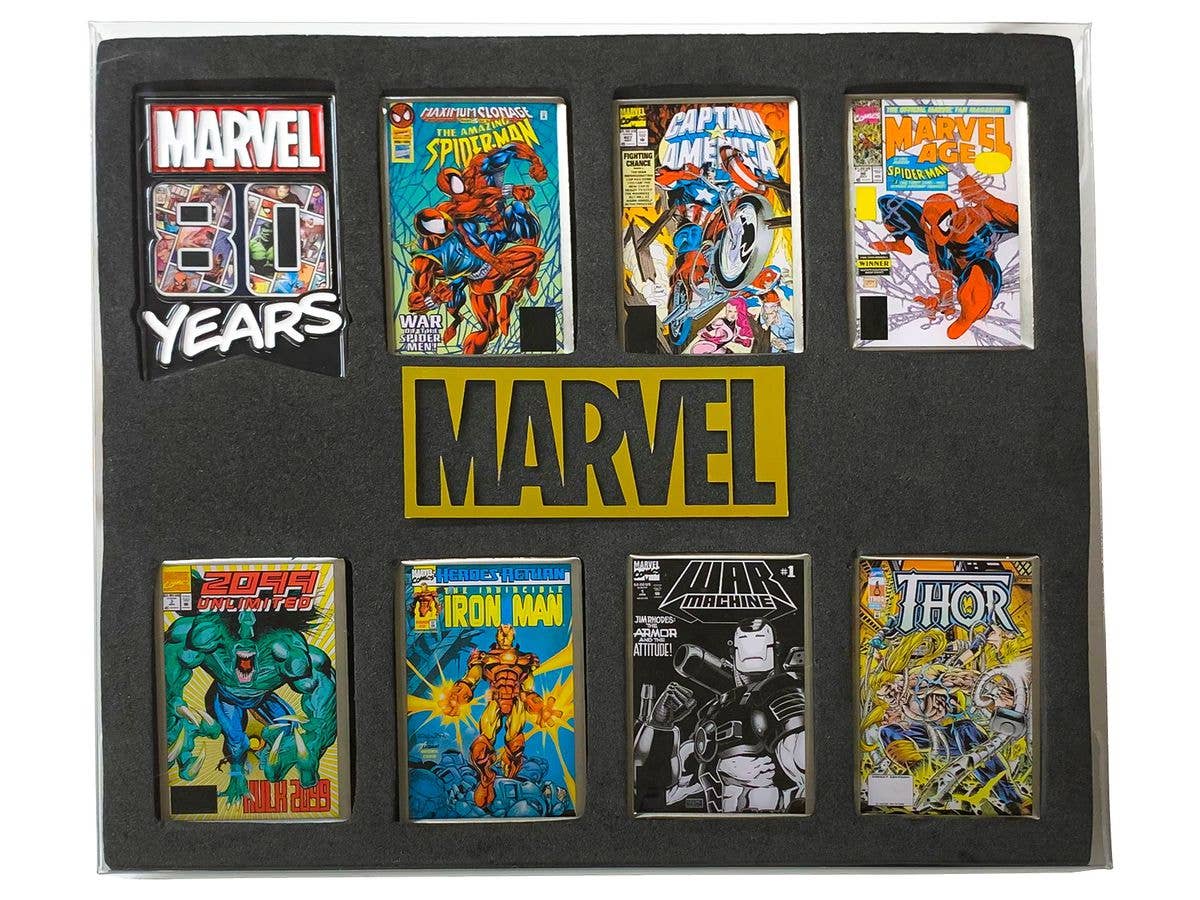 Marvel 80Years ピンバッジセット