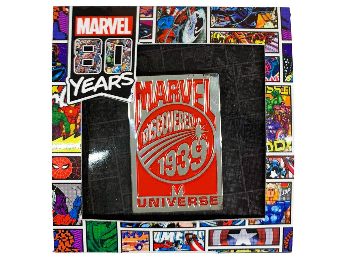 Marvel 80Years ピンバッジA