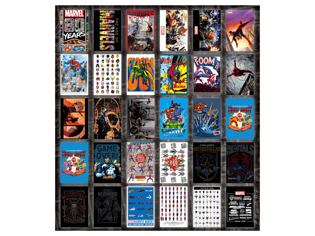 Marvel 80Years ポストカードセットB
