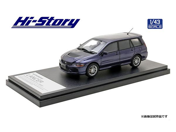 1/43 MITSUBISHI LANCER Evolution WAGON GT-A (2005) ディープブルーマイカ