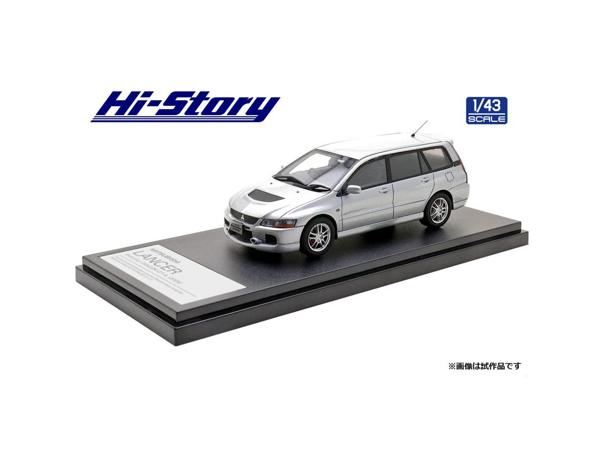 1/43 MITSUBISHI LANCER Evolution WAGON GT-A (2005) クールシルバーメタリック