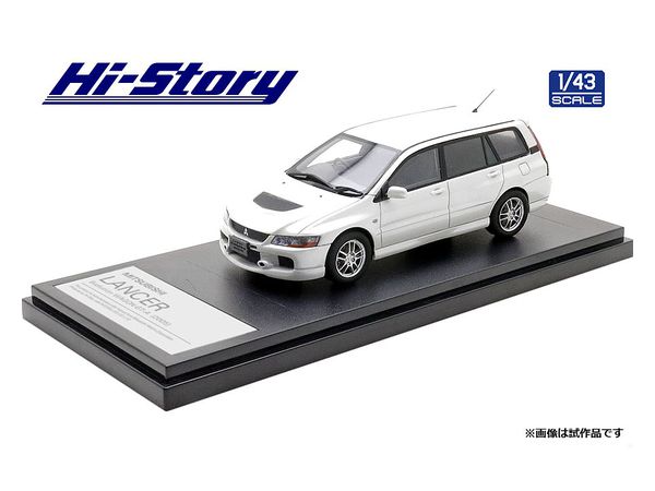 1/43 MITSUBISHI LANCER Evolution WAGON GT-A (2005) ホワイトパール