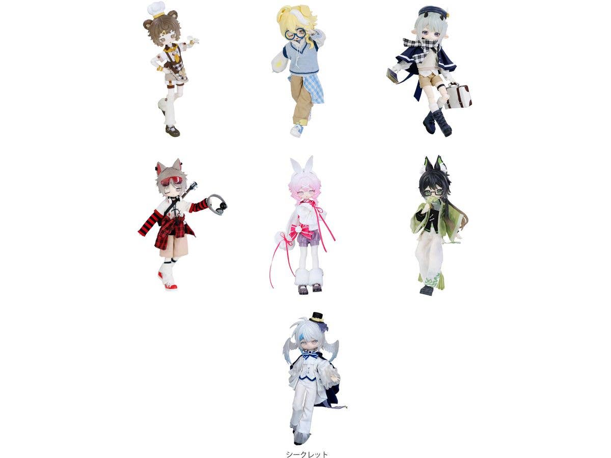 不思議クラブシリーズ トレーディングドール 1Box 6pcs
