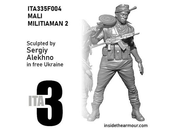 1/35 マリ民兵 フィギュア No. 2