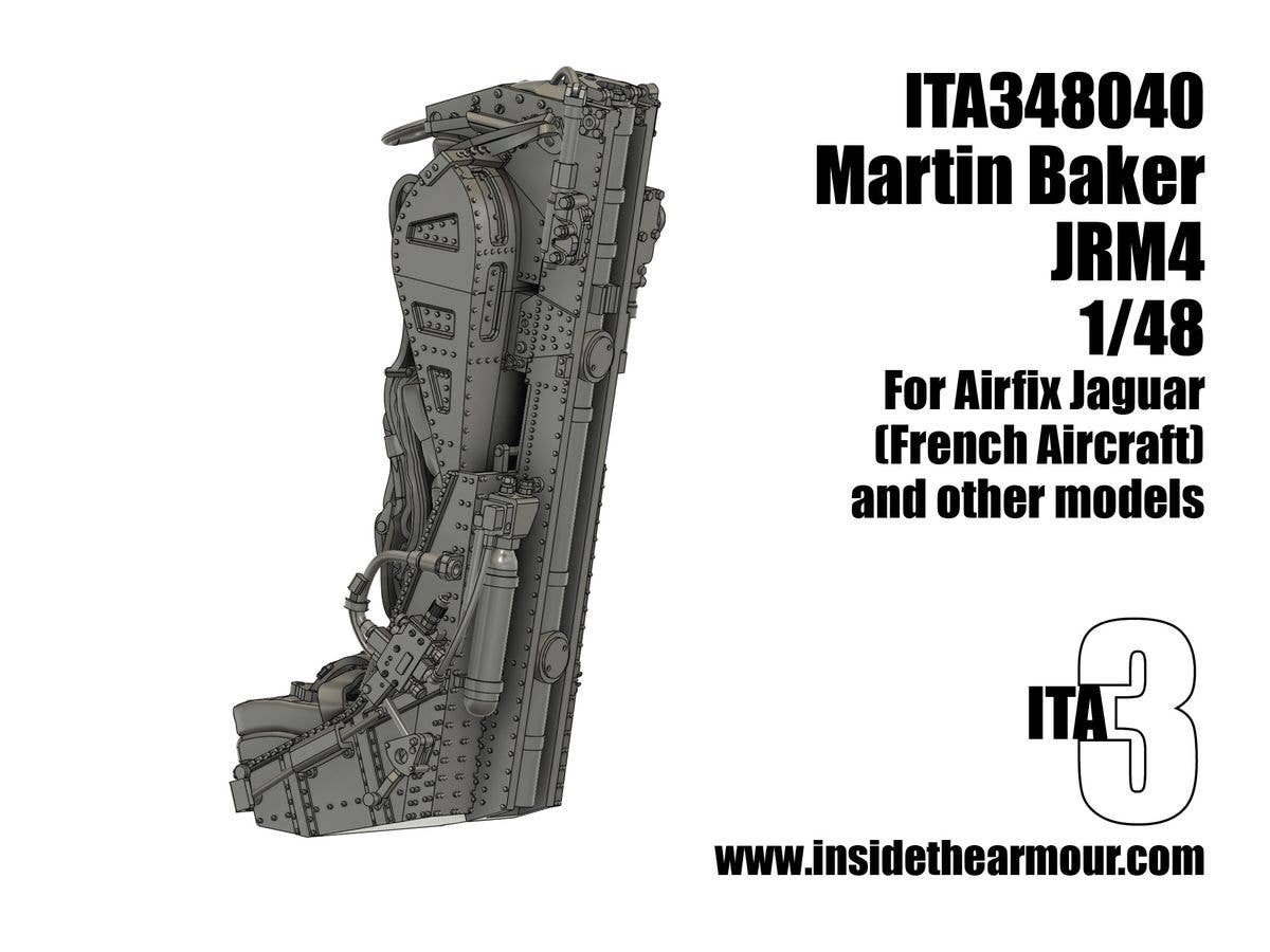 1/48 マーティン・ベイカー JRM4 射出座席 (エアフィックスフランス空軍ジャギュア等用)