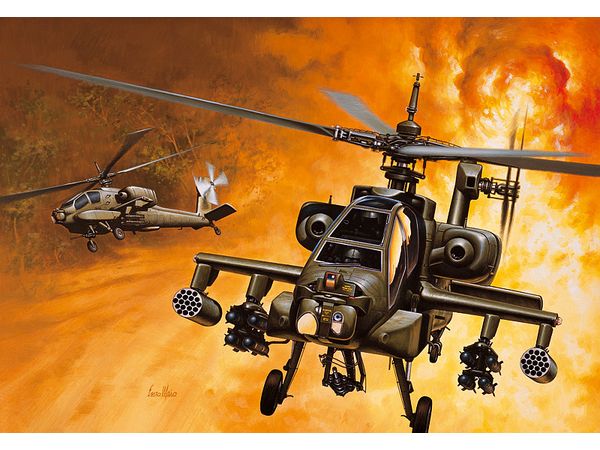 1/72 アメリカ陸軍 AH-64アパッチ 攻撃ヘリコプター