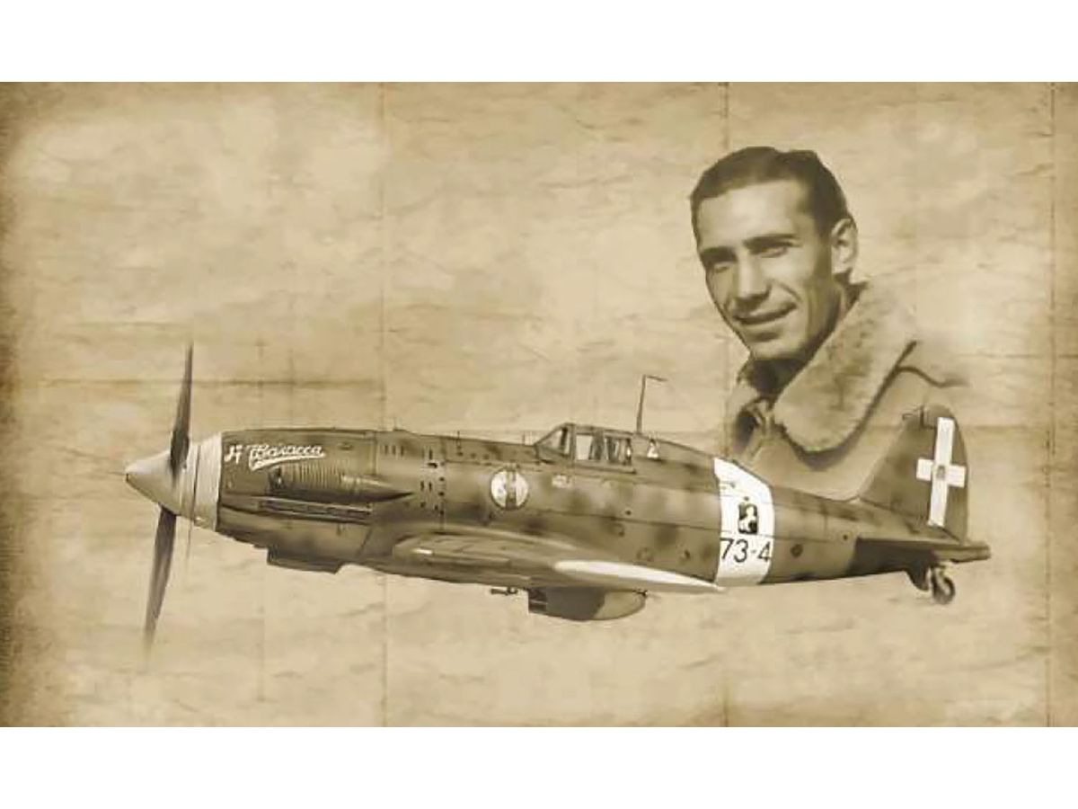 1/72 WW.II イタリア空軍 マッキ MC.202 フォルゴーレ エース