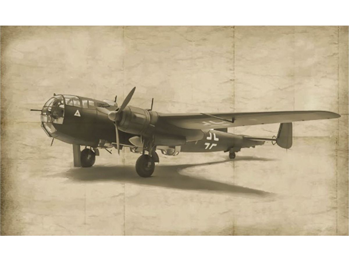 1/72 WW.II ドイツ軍 ドルニエ Do217 K2 誘導爆弾フリッツX 付属