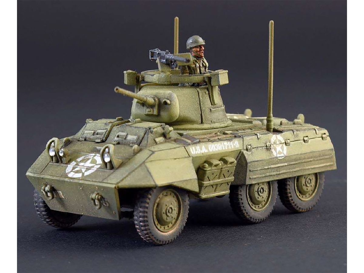 1/56 WW.II アメリカ軍 M8/M20装甲車 グレイハウンド