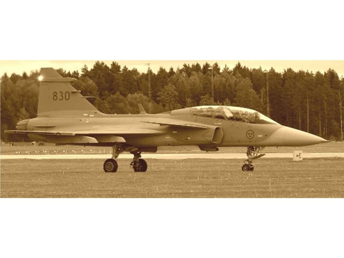 1/48 スウェーデン空軍 JAS39 グリペン 複座タイプ