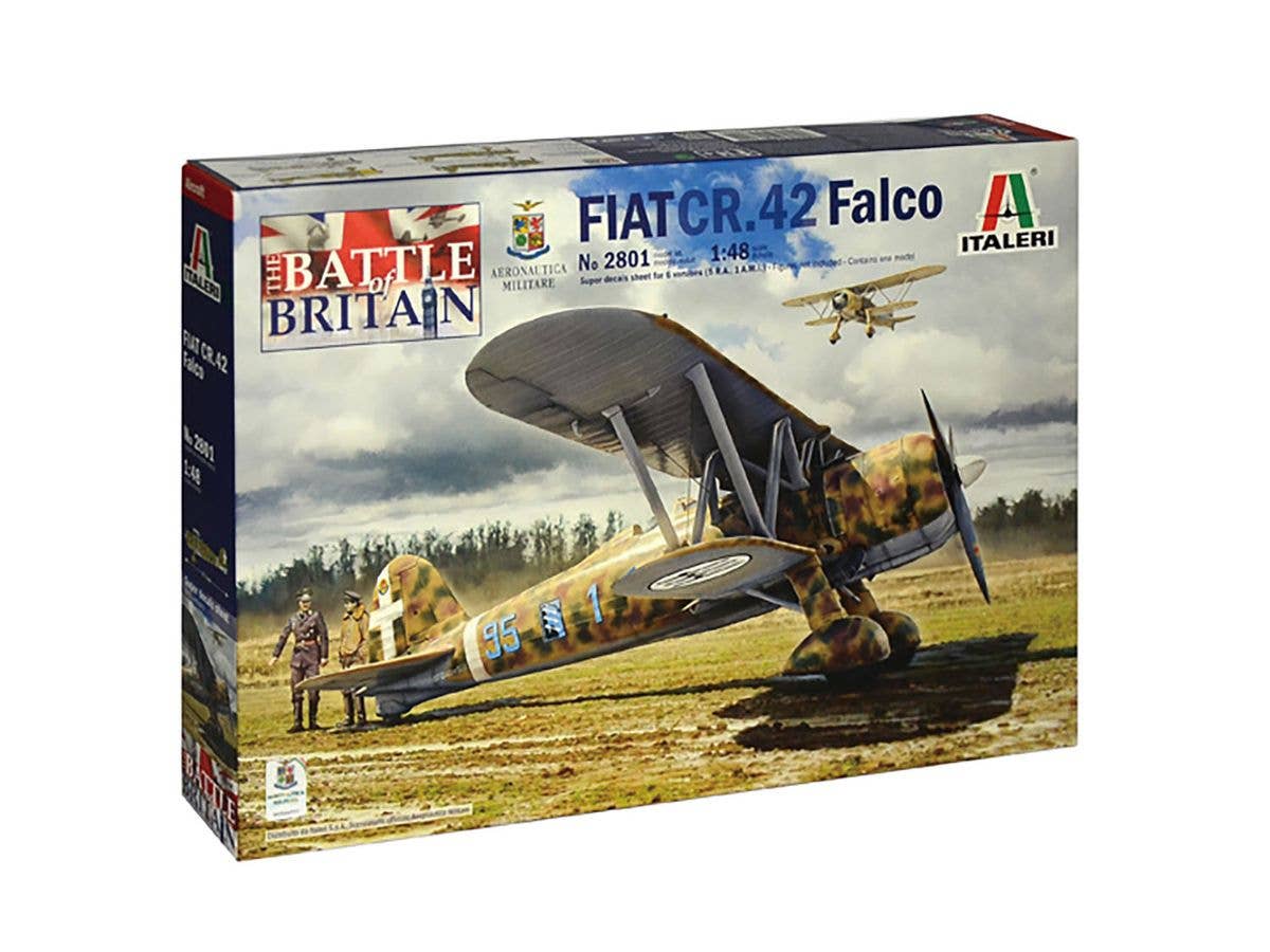 1/48 WW.II イタリア空軍 フィアット CR.42 ファルコ