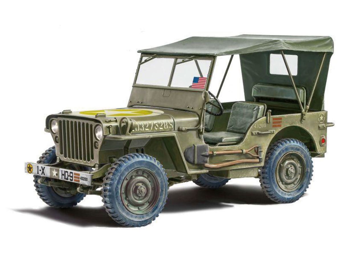 1/24 アメリカ軍 1/4トン 4 x 4トラック 80周年記念