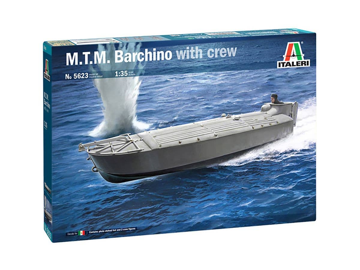 WW.II イタリア軍 MTM型爆装艇 クルーフィギュア 2体付属