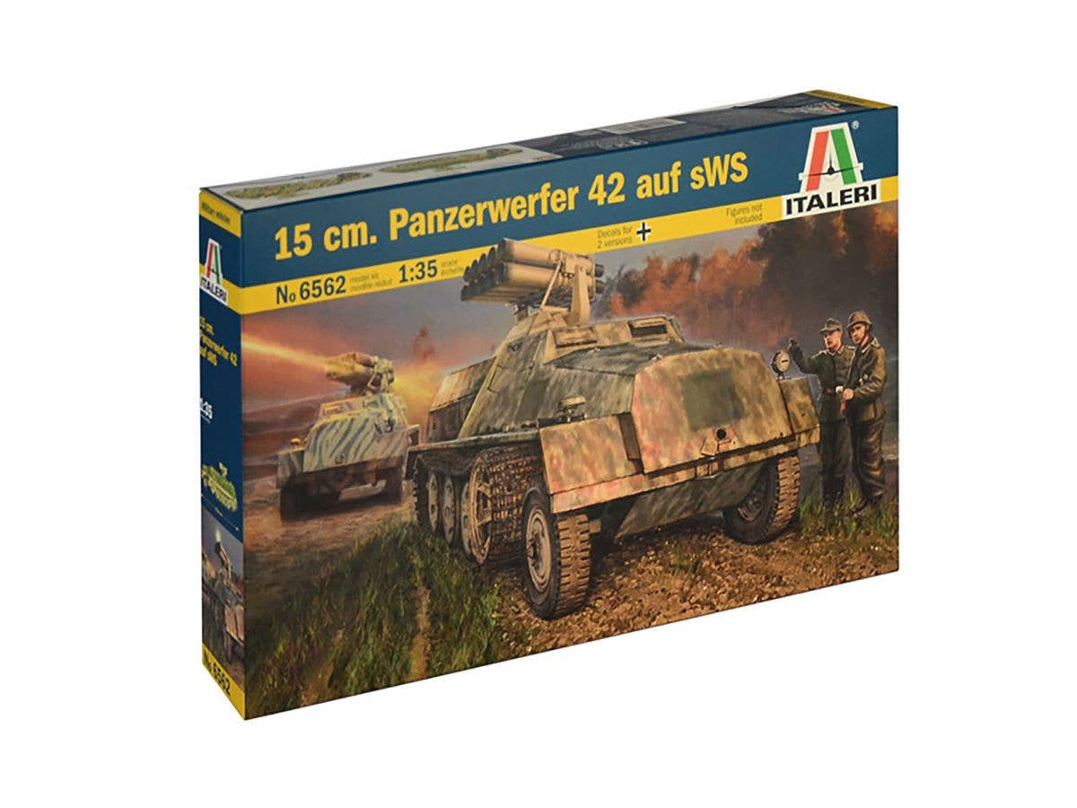 1/35 WW.II ドイツ軍 15cm パンツァーベルファー42型 sWS搭載型