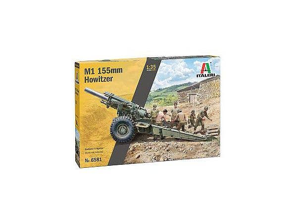 1/35 WW.II アメリカ軍 M1 155mm榴弾砲 砲兵フィギュア6体付属