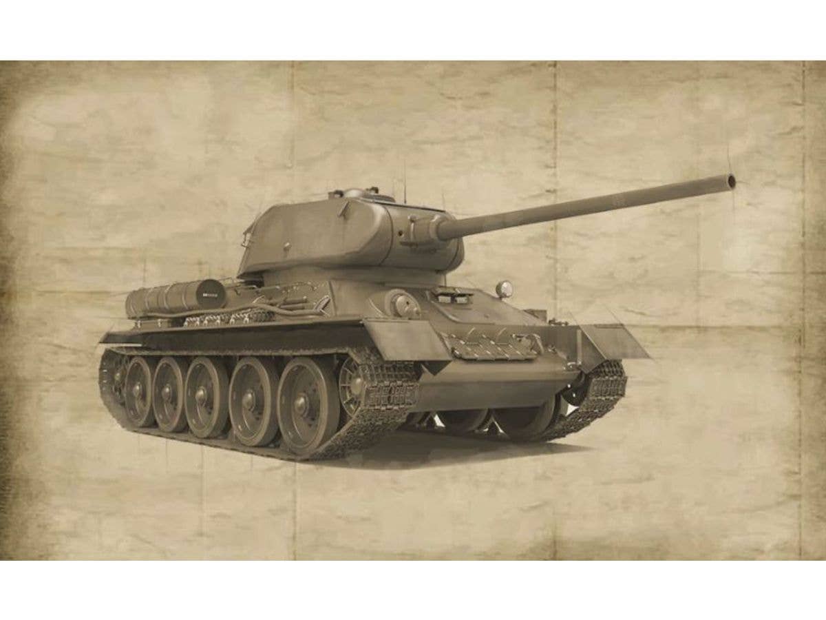 1/35 WW.II ソビエト軍 T-34/85 第112工場 クラスナエ・ソルモヴォ製