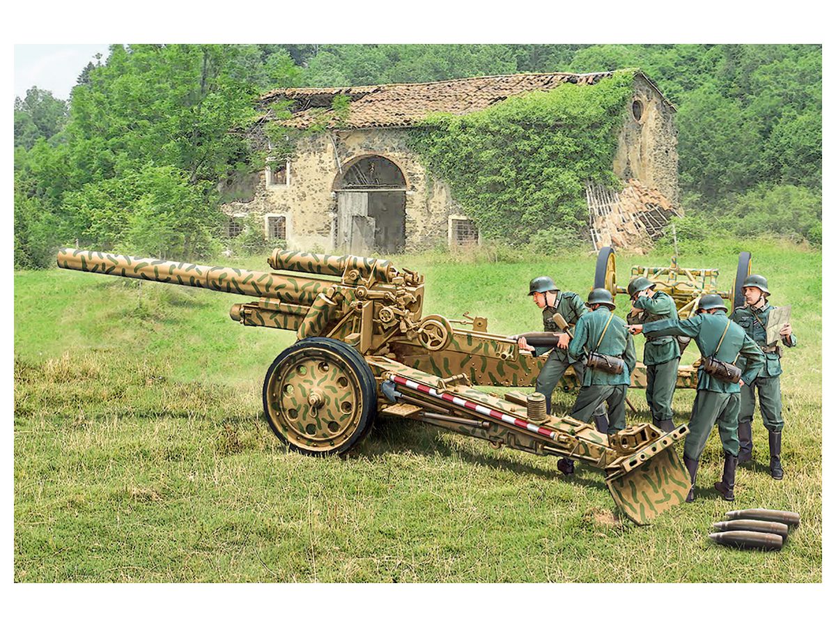 1/72 WW.II ドイツ軍 15cm sFH 18重榴弾砲/10.5cm sK 18 重野砲