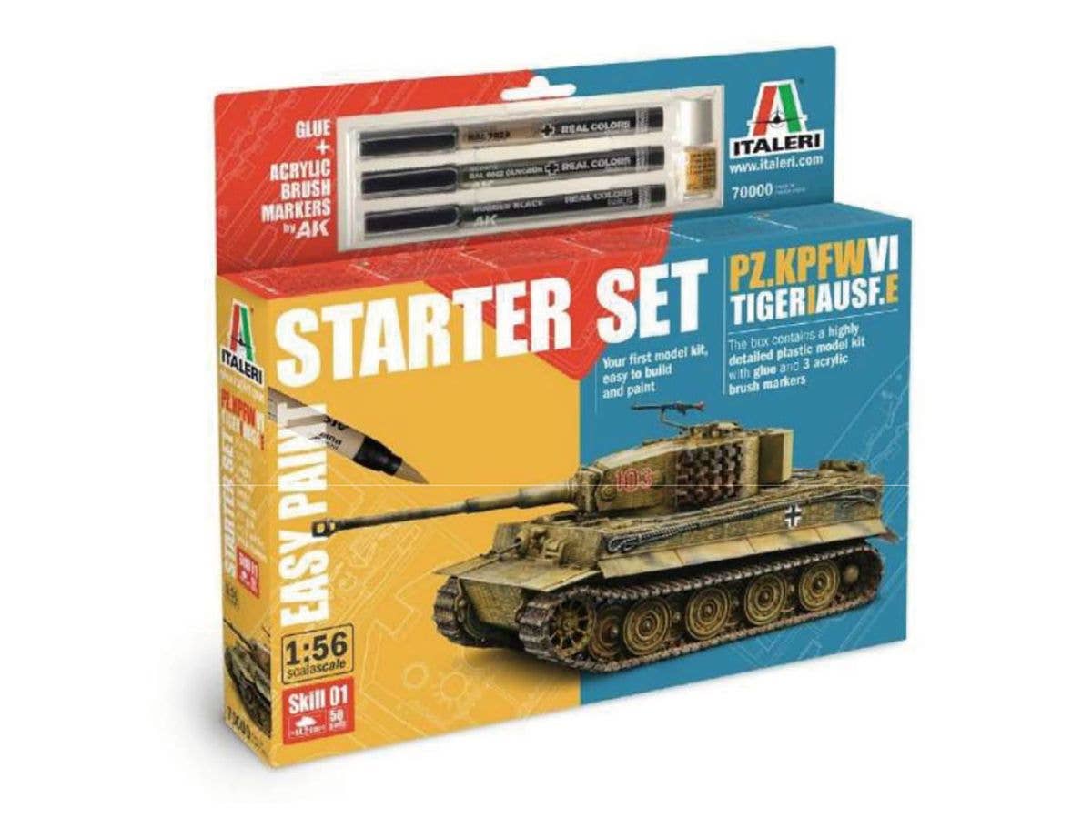 四度戦術装備　5.56mm弾納　2個セット 1/56 WW.II ドイツ軍 Pz.Kpfw.VI ティーガーI 戦車 E型 スターター
