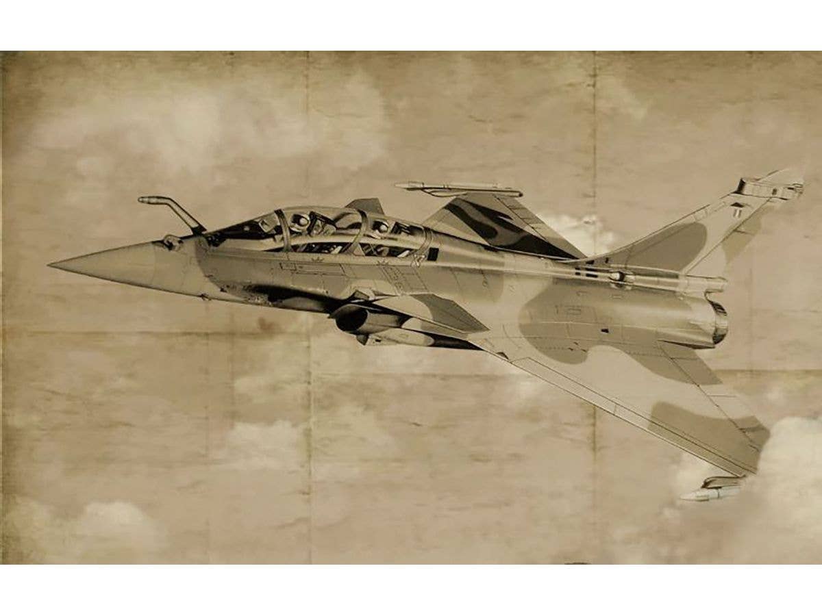 1/72 フランス空軍戦闘機 ラファールB 複座型