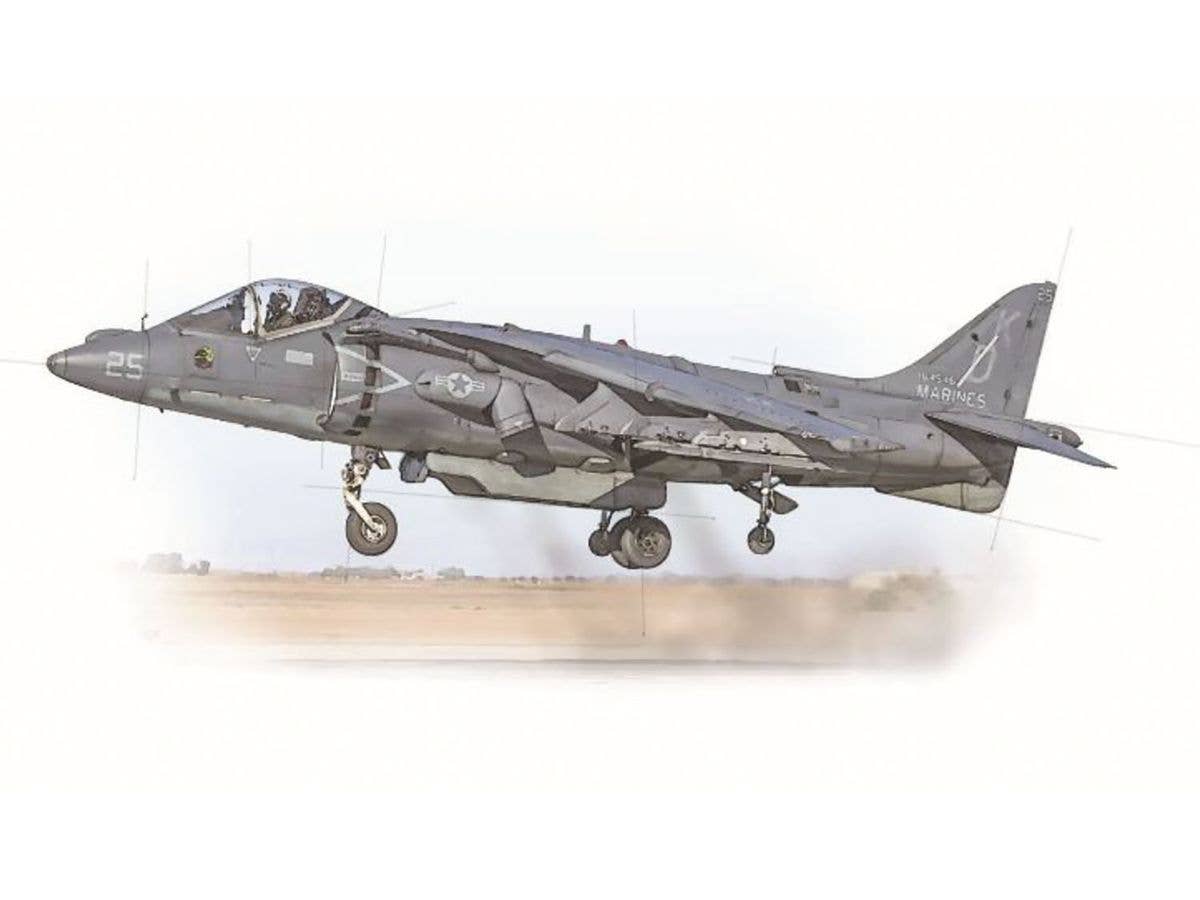 1/72 アメリカ海兵隊 AV-8B ハリアー II