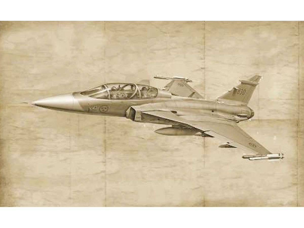 1/72 スウェーデン空軍 JAS39 グリペン 複座タイプ