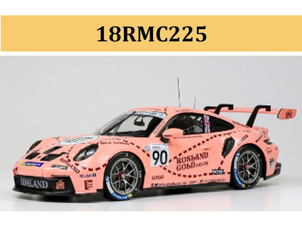 1/18 ポルシェ911 GT3 Cup 2023年 ブランズハッチ ポルシェカップ GB #90 J.Malin