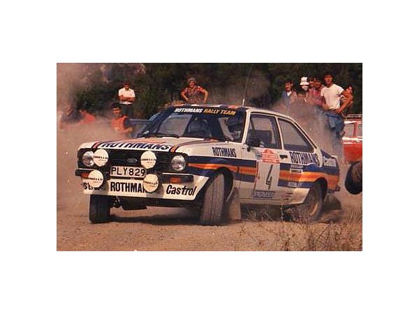 1/24 フォード エスコート MK II RS 1800 1980年ラリー・サンレモ #4 A.Vatanen / D.Richards