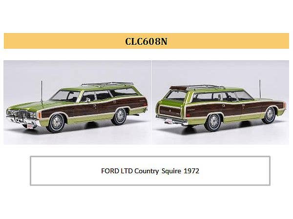 1/43 フォード LTD Country Squire 1972年 ライトグリーン