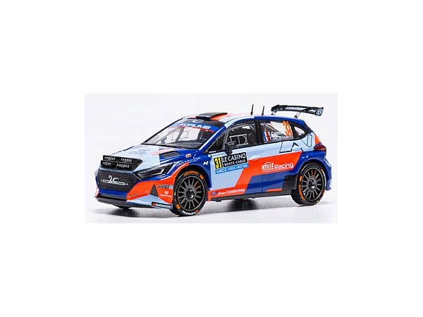 1/43 ヒョンデ i20 N ラリー2 2025年 ラリーモンテカルロ #31 E.Camili / T.De la Haye