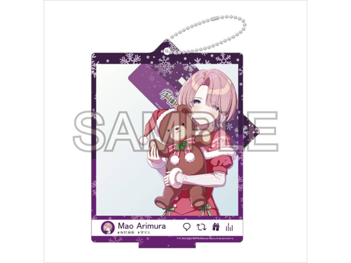 学園アイドルマスター: 自撮り風アクリルスタンド Fluorite  24クリスマス 有村 麻央 Ver.