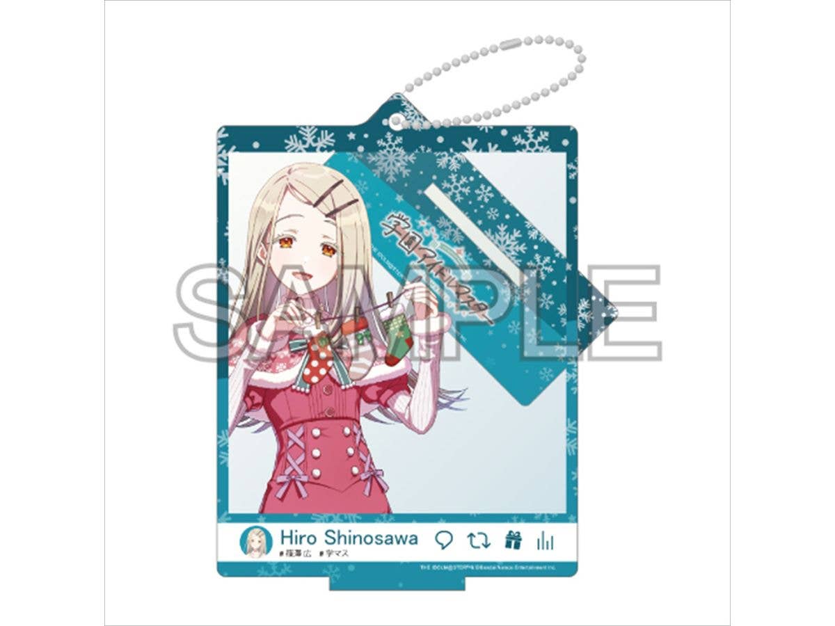 学園アイドルマスター: 自撮り風アクリルスタンド 光景  24クリスマス 篠澤 広 Ver.