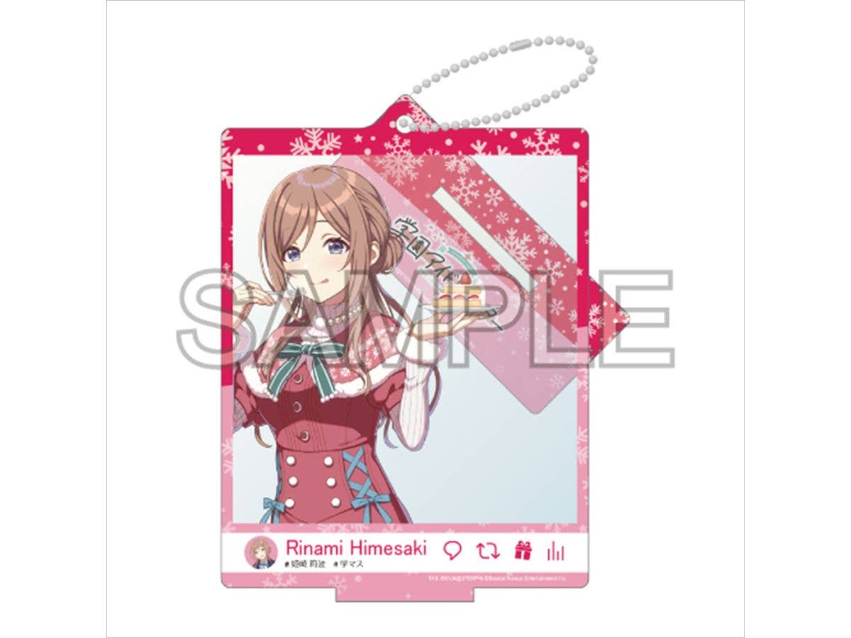 学園アイドルマスター: 自撮り風アクリルスタンド clumsy trick  24クリスマス 姫崎 莉波 Ver.