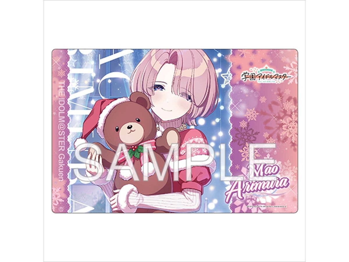 学園アイドルマスター: ゲーミングマウスパッド Fluorite  24クリスマス 有村 麻央 Ver.