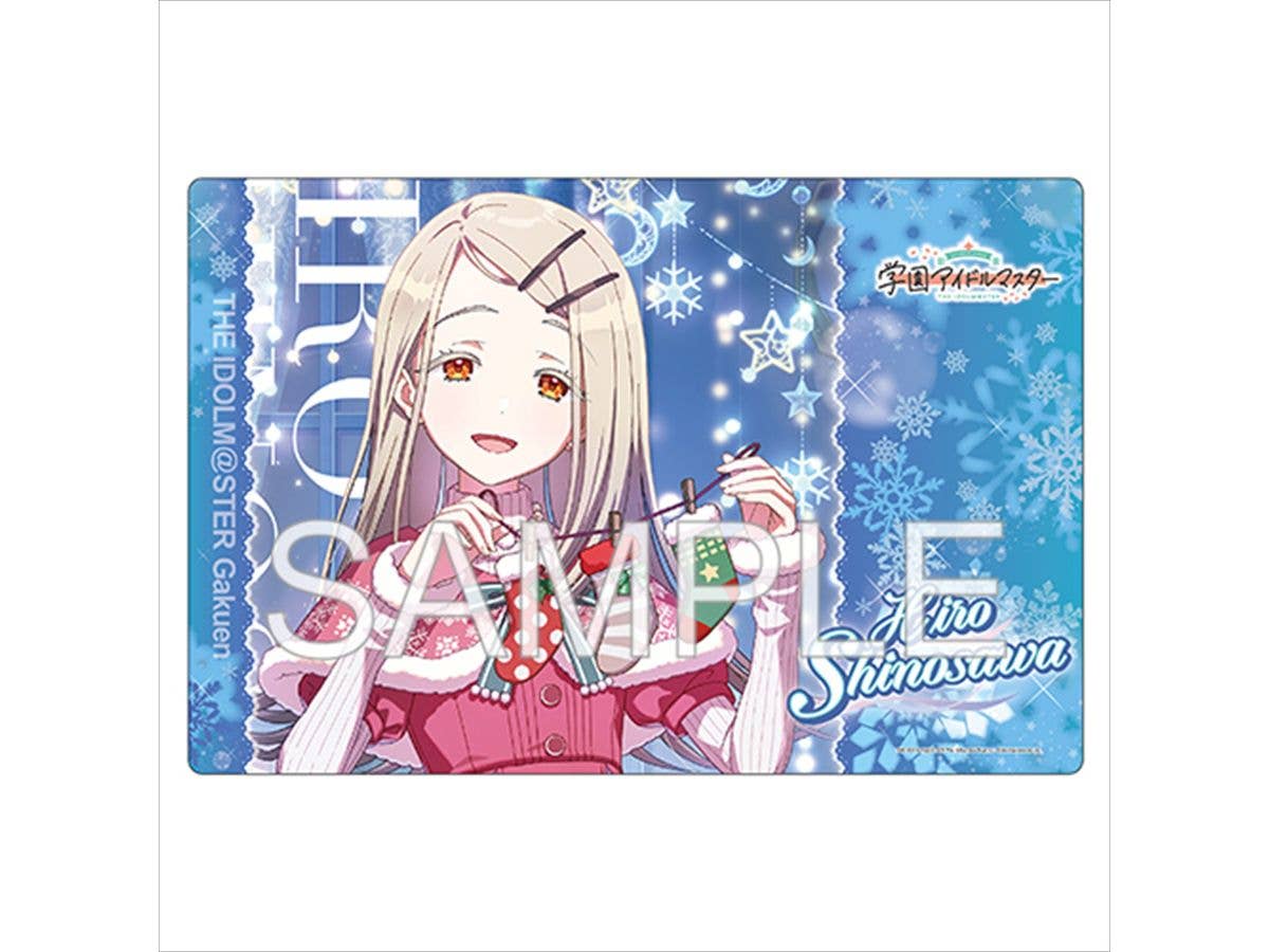 学園アイドルマスター: ゲーミングマウスパッド 光景  24クリスマス 篠澤 広 Ver.