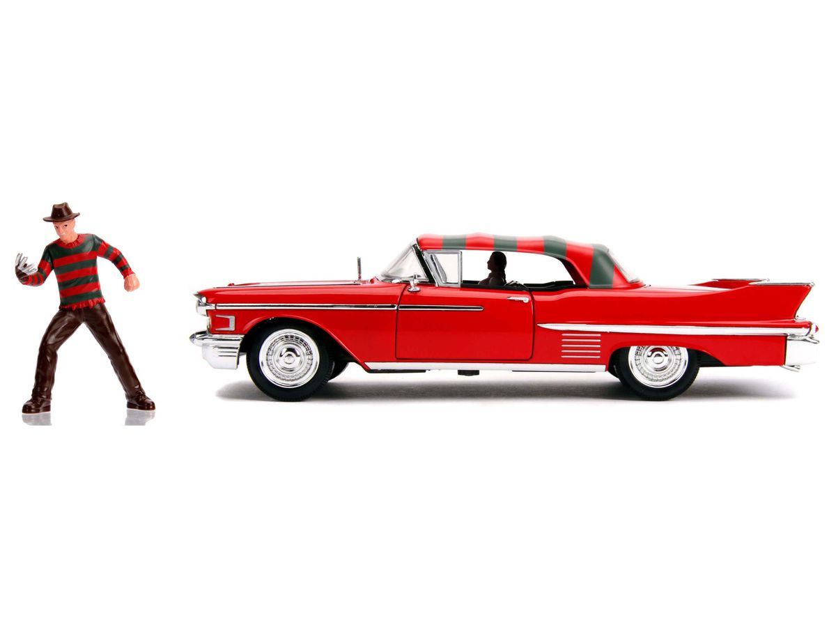 1/24 キャデラック 1958 フレディ･クルーガー フィギュア付 (エルム街の悪夢)