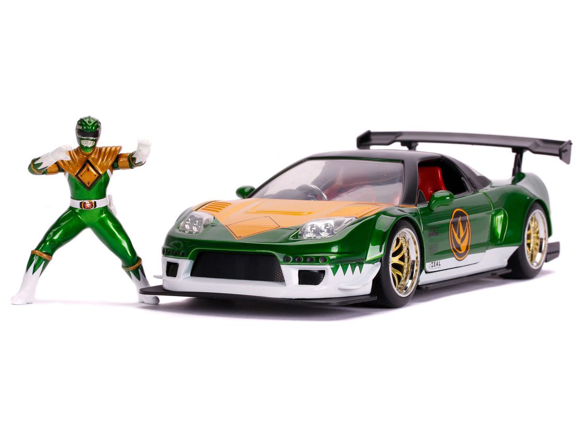 1/24 ホンダ NSX 2002 グリーン･レンジャー フィギュア付 (パワーレンジャー)