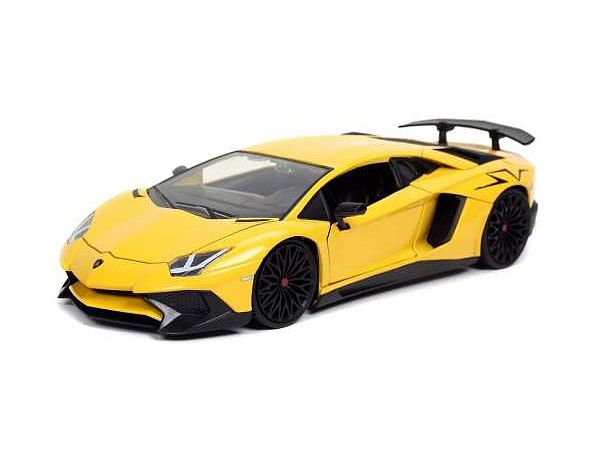 1/24 HYPERSPEC Lamborghini Aventador SV Lambo Yellow