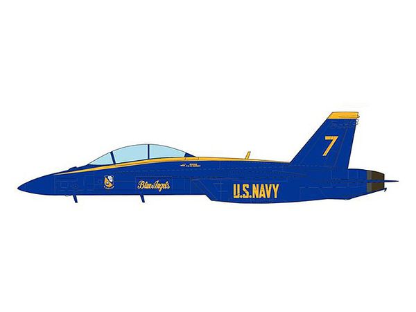 1/72 F/A-18F アメリカ海軍 ブルーエンジェルス #7 2021